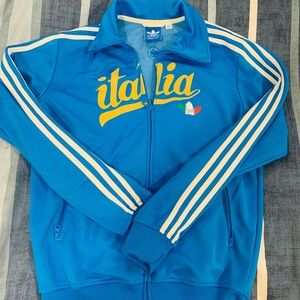 Adidas blue jacket